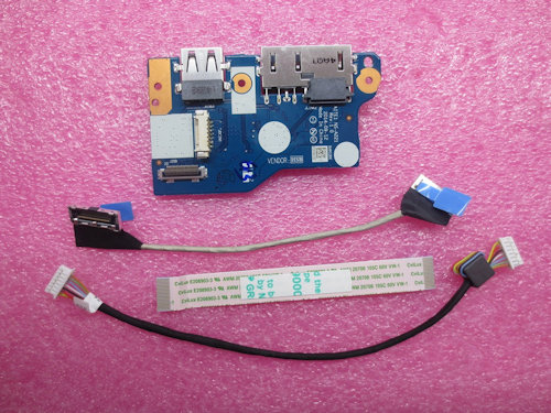 Lenovo DC Jack and USB Board 00HT632 Lenovo DC Jack and USB Board 00HT632