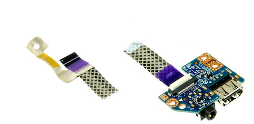 Dell Audio USB Board with Ribbon Cable 2VYFR Dell Audio USB Board with Ribbon Cable 2VYFR
