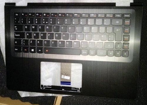 Lenovo Palm Rest with Keyboard UK 5CB0H91188 Backlit in Black