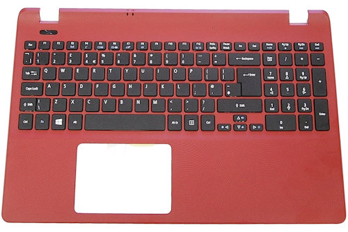 Acer Palmrest with UK keyboard Red 6B.MZ9N1.030 Acer Palmrest with UK keyboard Red 6B.MZ9N1.030