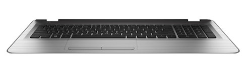 HP Upper Cover with UK keyboard 905891-031 Silver