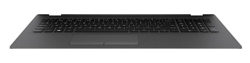 HP Palmrest With UK Keyboard in Dark Ash Silver 929906-031 Non Backlit