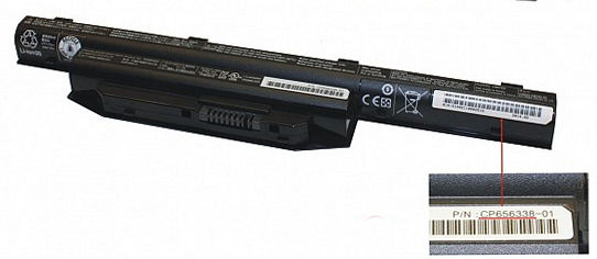 Fujitsu Battery FUJ:CP656338-XX Fujitsu Battery FUJ:CP656338-XX