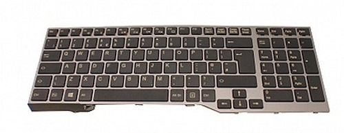 Fujitsu Black Keyboard FUJ:CP691005-XX Without Touch Stick Non Backlit Fujitsu Black Keyboard FUJ:CP691005-XX Without Touch Stick Non Backlit