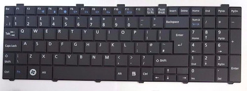 Fujitsu Lifebook Keyboard S26391-F163-B825