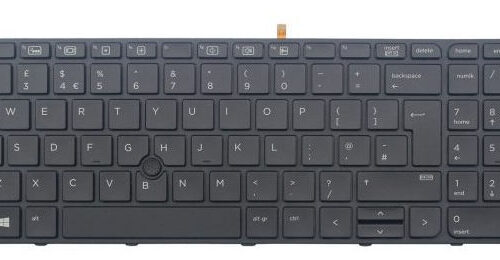 HP backlit keyboard 841145-031