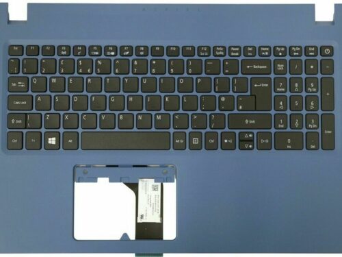 Acer Palm rest UK keyboard Blue 6B.GR4N7.029 Acer Palm rest UK keyboard Blue 6B.GR4N7.029