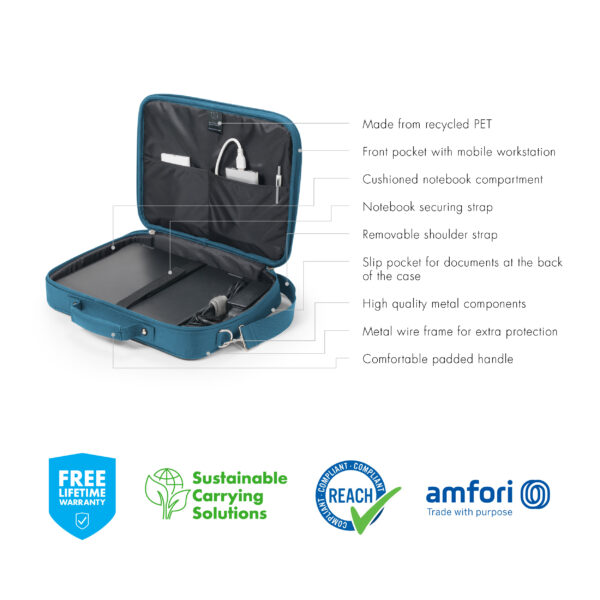 D30919-RPET-11 Dicota Eco Multi BASE 15-17.3 Blue
