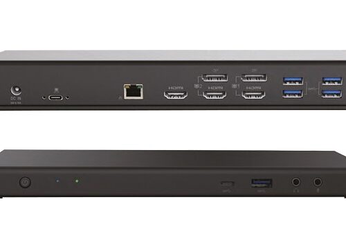 USB-C & USB-A Triple 4K Docking Station