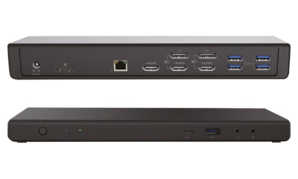 LPD0113A USB-C & USB-A Triple 4K Docking Station