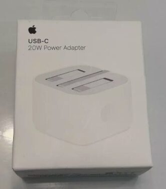 Apple USB-C 20w Power Adapter UK - A2344