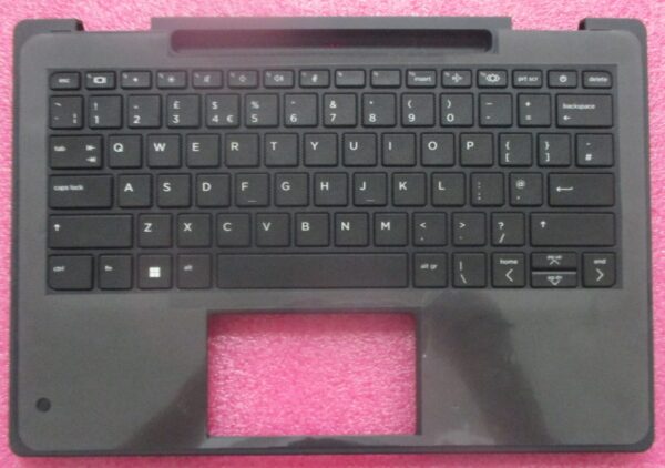 N00452-031 HP Upper Cover with UK Keyboard Jet Black - N00452-031