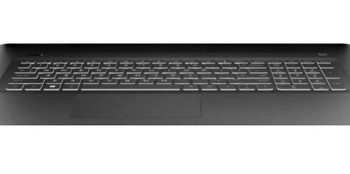 HP UK Palmrest Assembly, Black - L02743-031