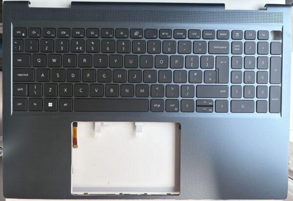 HHT1Y Dell UK Palmrest Assembly Backlit - HHT1Y